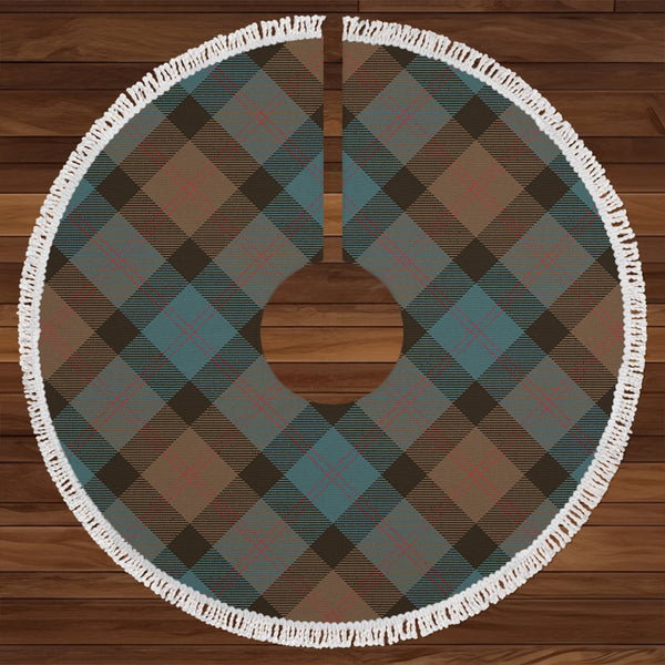 Blair Weathered Clan Badge Tartan Christmas Tree Skirt