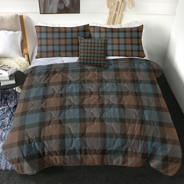 Blair Weathered Clan Badge Tartan Comforter