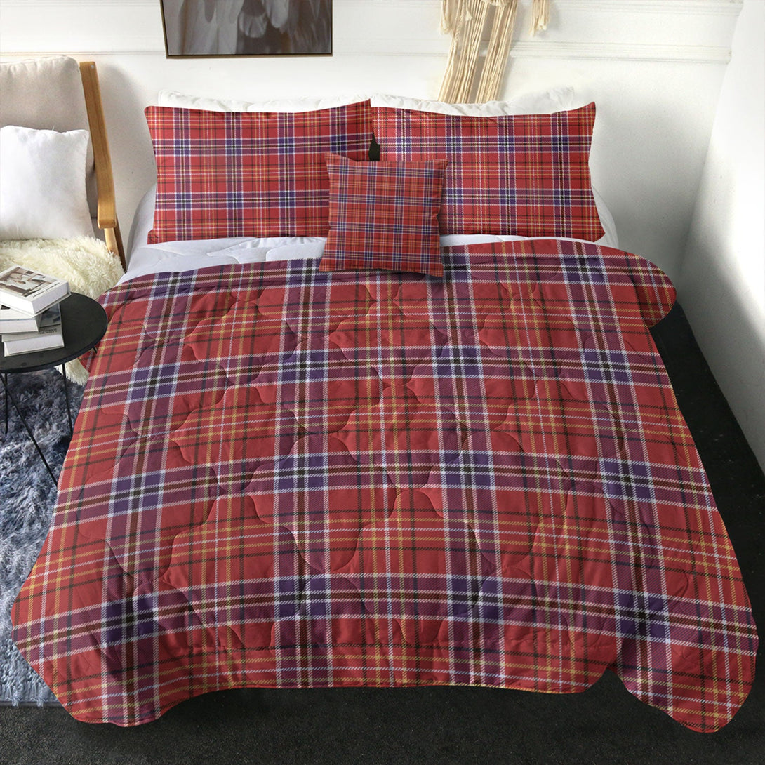 Blaylock Weathered Tartan Comforter