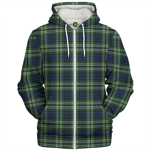 Blyth Clan Badge Tartan Sherpa Hoodie