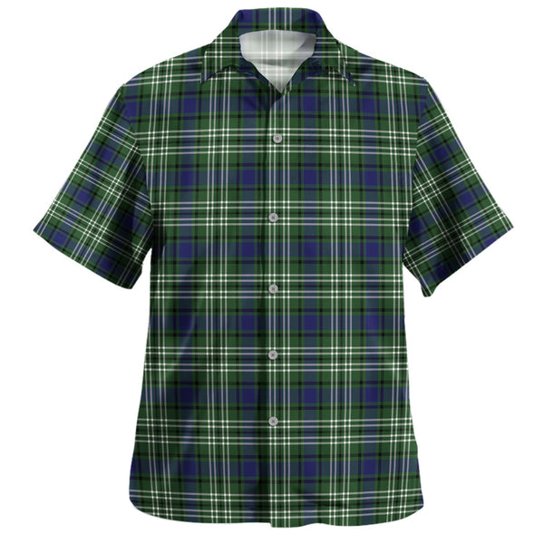 Blyth Clan Badge Tartan Hawaiian Shirt