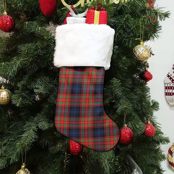 Bonnar Modern Tartan Christmas Stocking