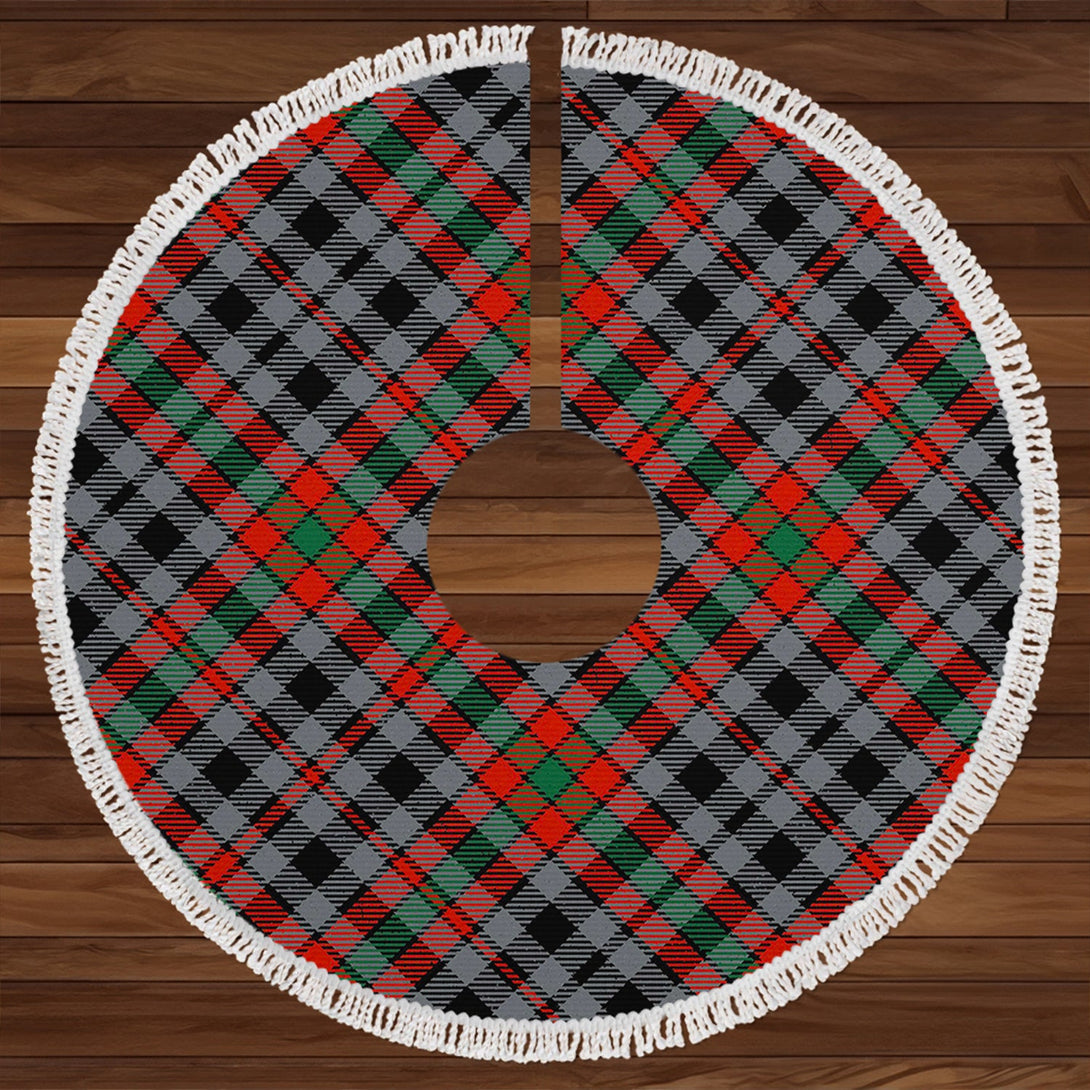 Borthwick Ancient Clan Badge Tartan Christmas Tree Skirt