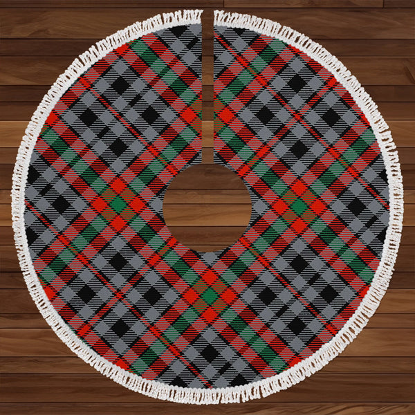 Borthwick Ancient Clan Badge Tartan Christmas Tree Skirt