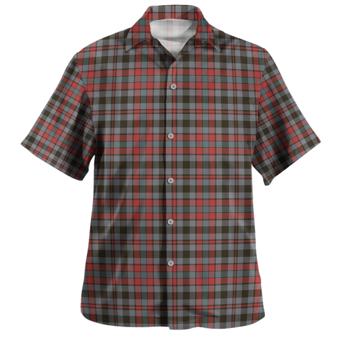 Borthwick Weathered Clan Badge Tartan Hawaiian Shirt