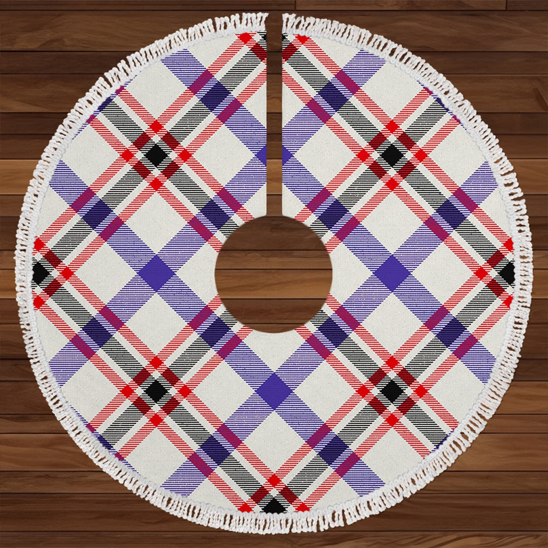 Boswell Dress Modern Clan Badge Tartan Christmas Tree Skirt