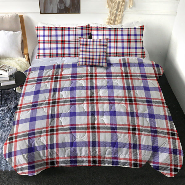 Boswell Dress Modern Clan Badge Tartan Comforter