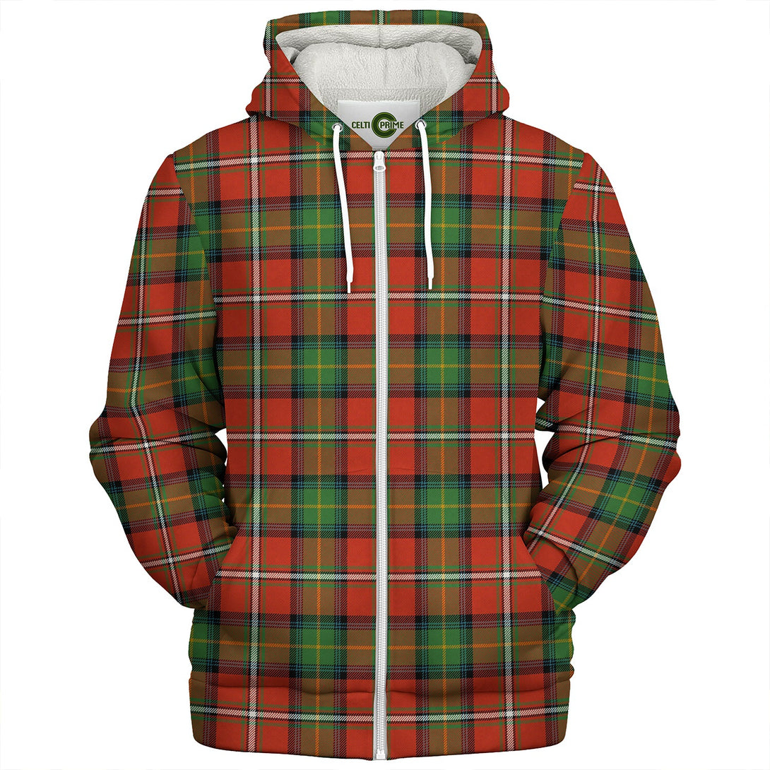 Boyd Ancient Clan Badge Tartan Sherpa Hoodie