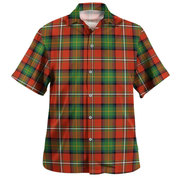 Boyd Ancient Clan Badge Tartan Hawaiian Shirt