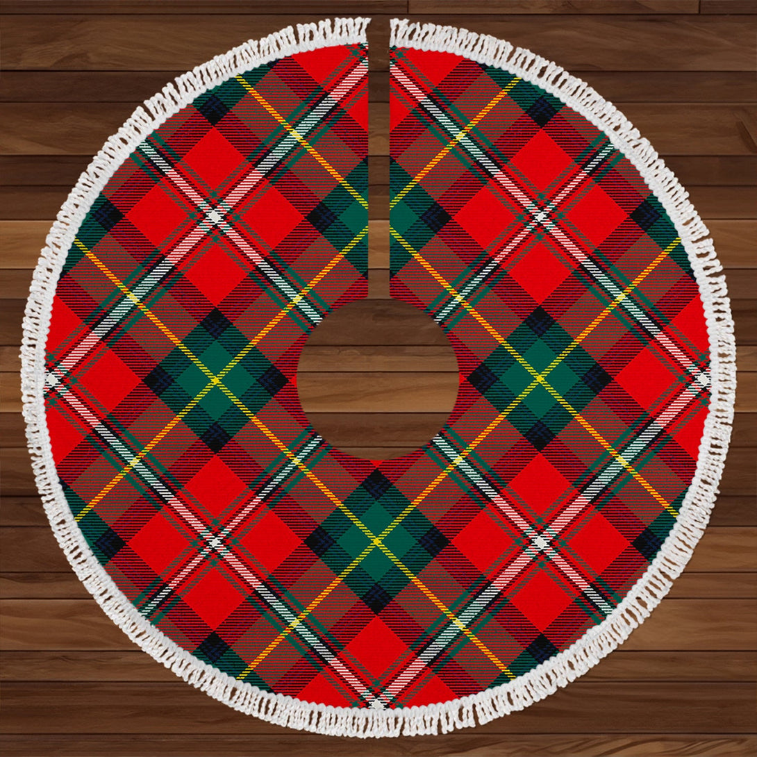 Boyd Modern Clan Badge Tartan Christmas Tree Skirt