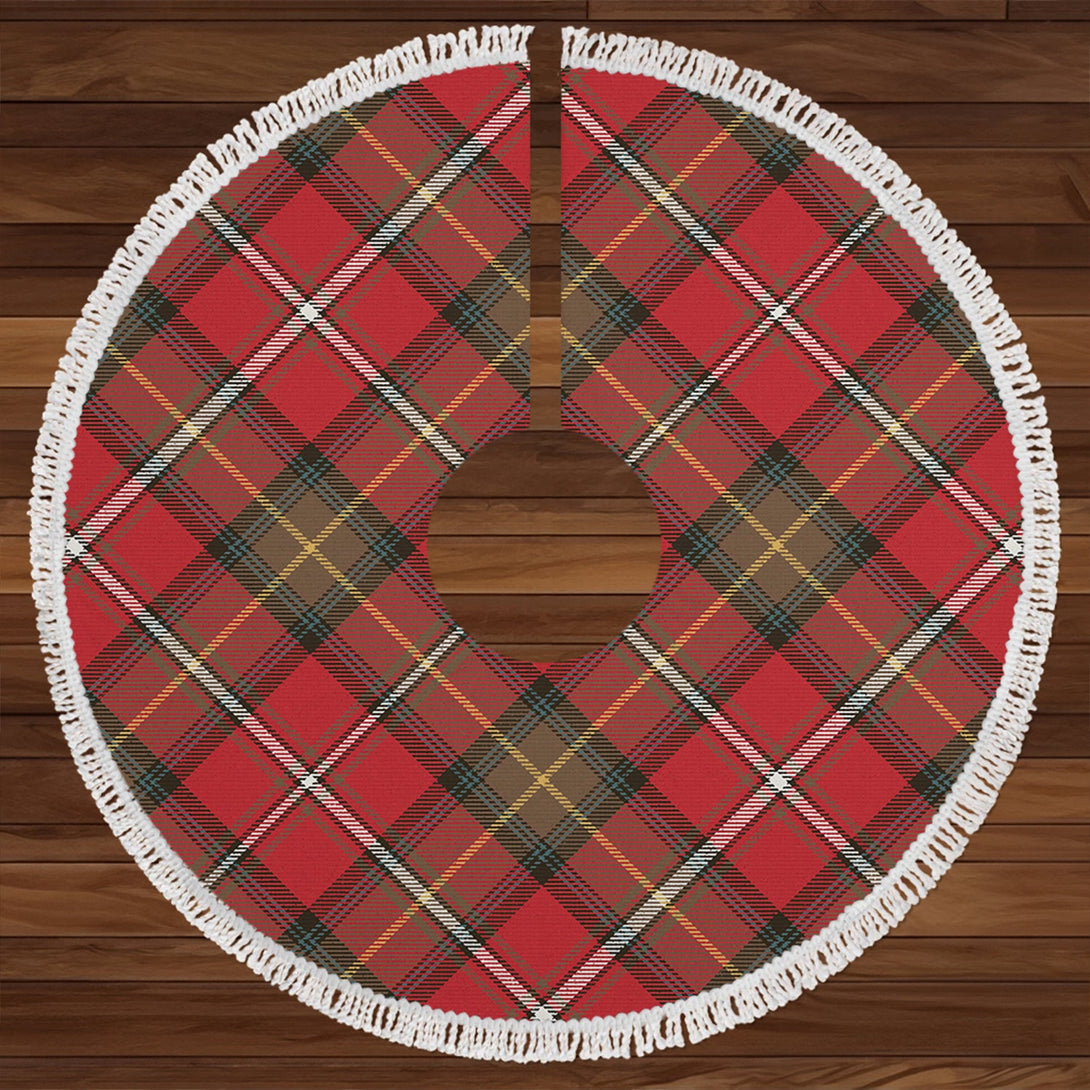 Boyd Weathered Clan Badge Tartan Christmas Tree Skirt