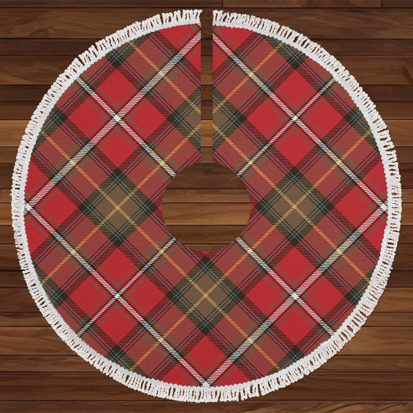 Boyd Weathered Clan Badge Tartan Christmas Tree Skirt