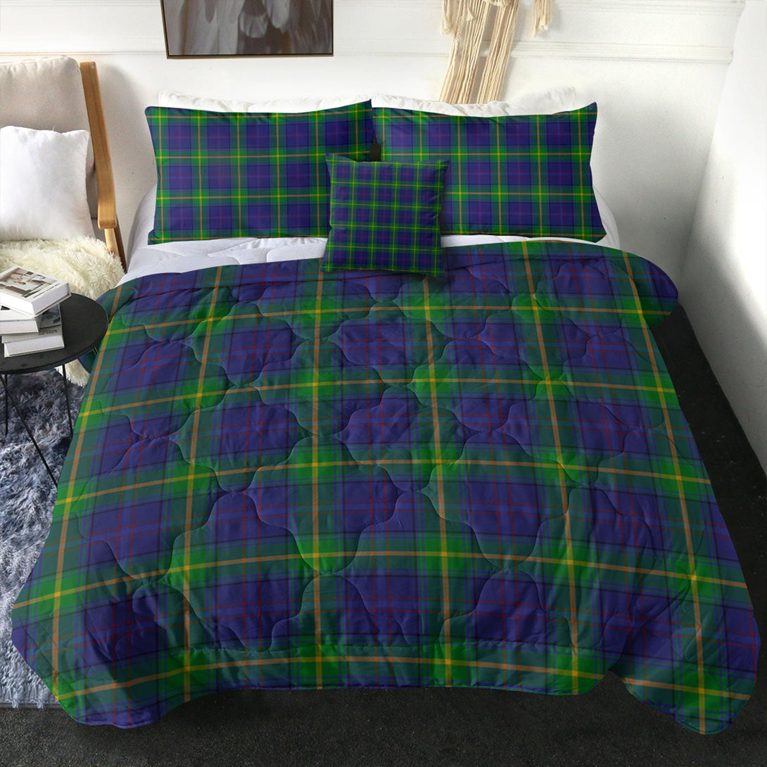 Boyle Clan Badge Tartan Comforter