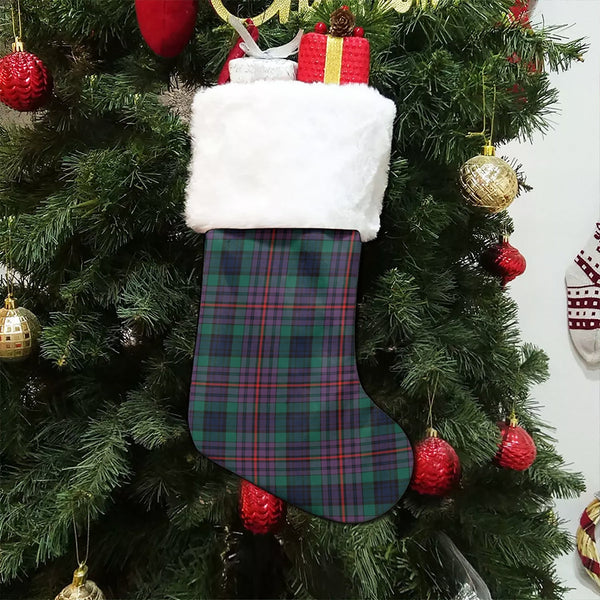 Braid Modern Tartan Christmas Stocking