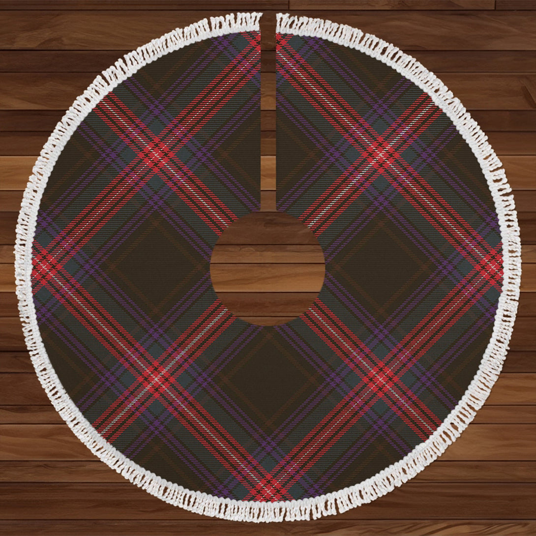 Braveheart Warrior (Wate 2) Weathered Tartan Christmas Tree Skirt