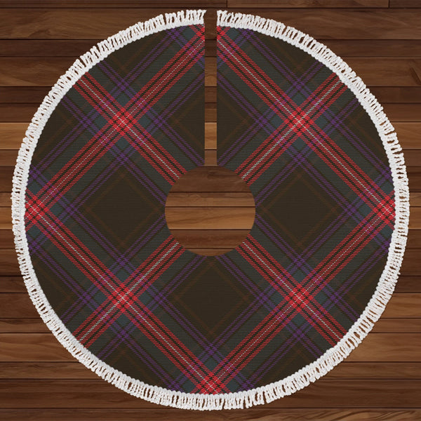 Braveheart Warrior (Wate 2) Weathered Tartan Christmas Tree Skirt