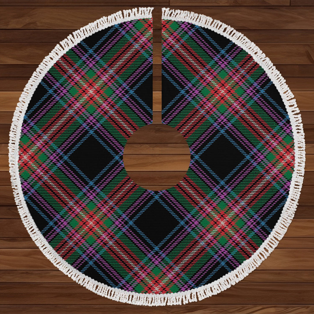 Braveheart Warrior (Watt 2) Ancient Tartan Christmas Tree Skirt