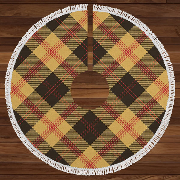 Brecheen Weathered Tartan Christmas Tree Skirt