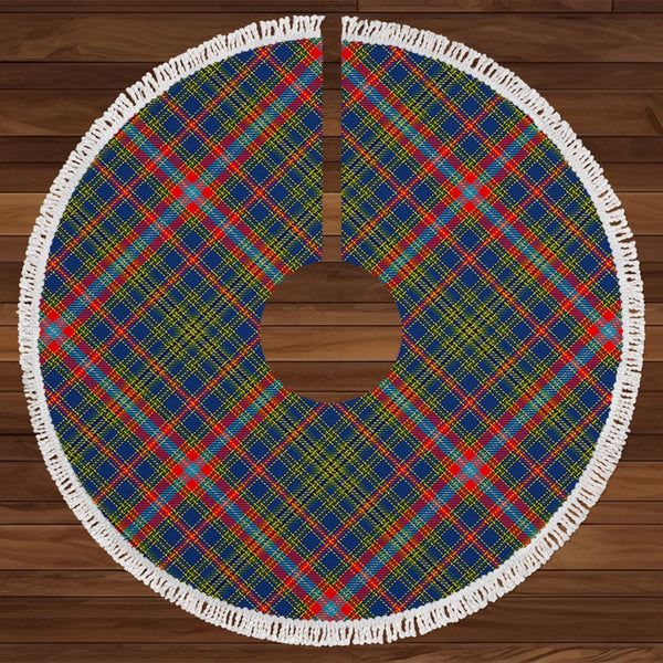 Brides Modern Tartan Christmas Tree Skirt