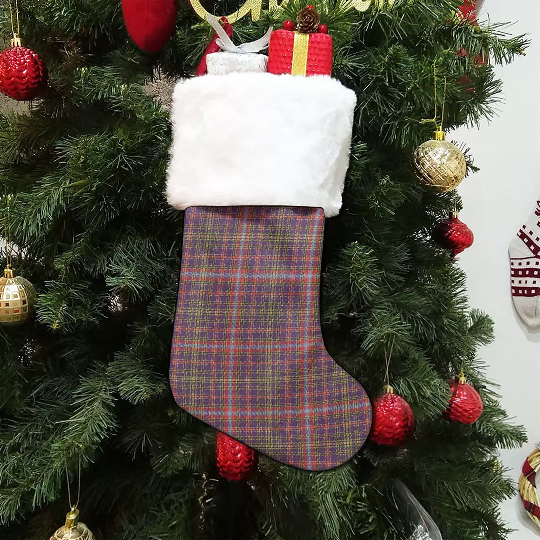 Brides Weathered Tartan Christmas Stocking