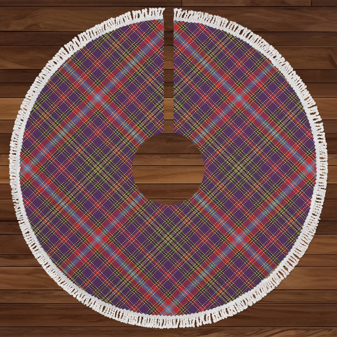 Brides Weathered Tartan Christmas Tree Skirt