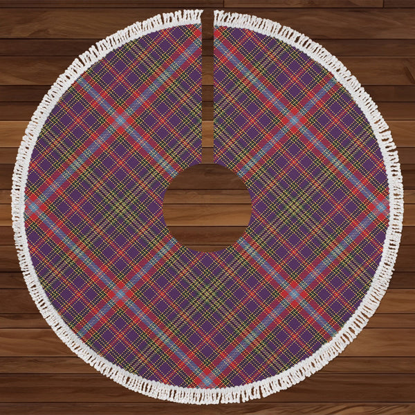 Brides Weathered Tartan Christmas Tree Skirt