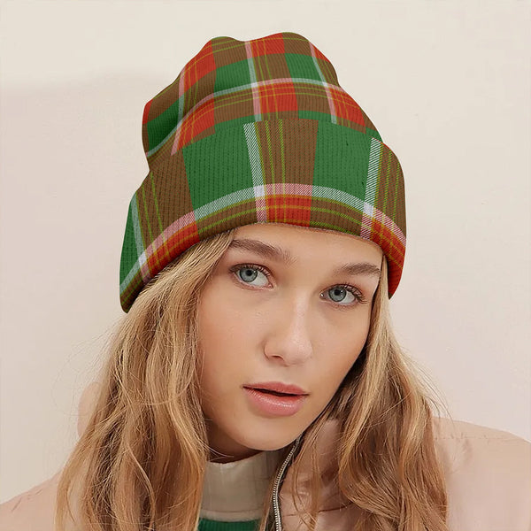 Brisbane Ancient Clan Badge Tartan Knitted Beanie