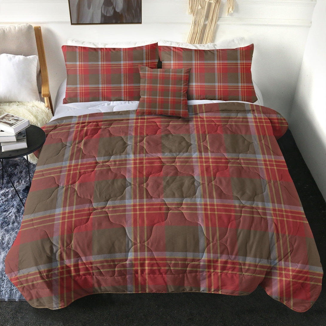 Brisbane Weathered Clan Badge Tartan Comforter