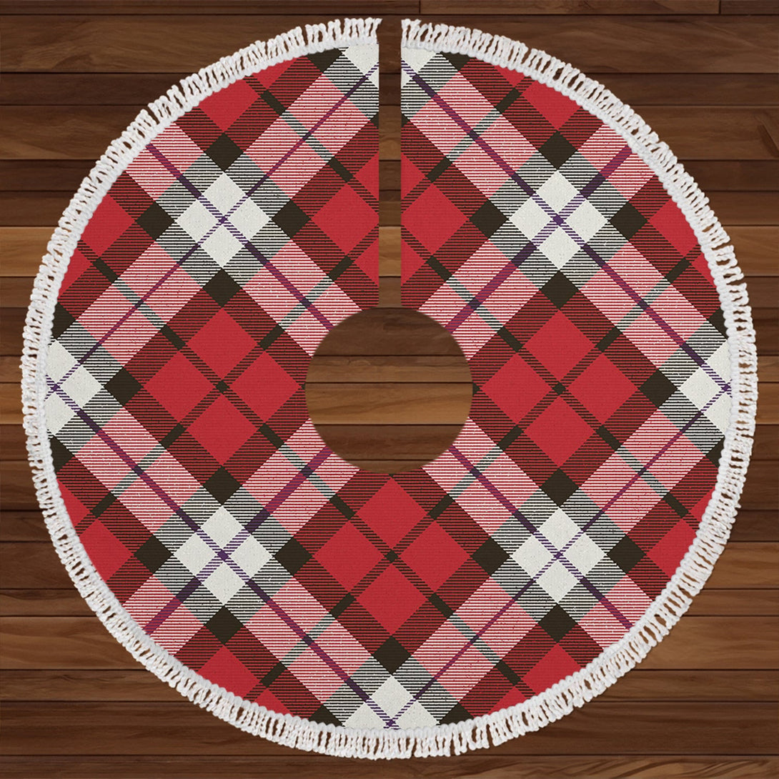 Brodie Dress Weathered Clan Badge Tartan Christmas Tree Skirt