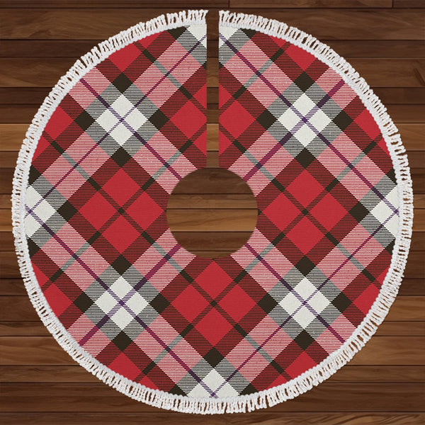 Brodie Dress Weathered Clan Badge Tartan Christmas Tree Skirt