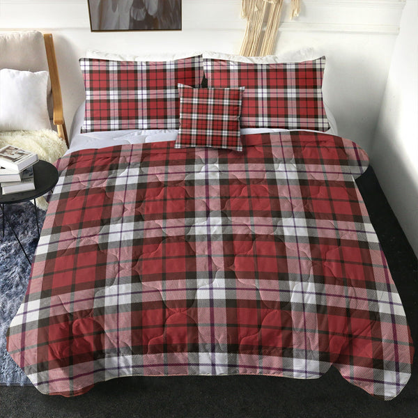 Brodie Dress Weathered Clan Badge Tartan Comforter