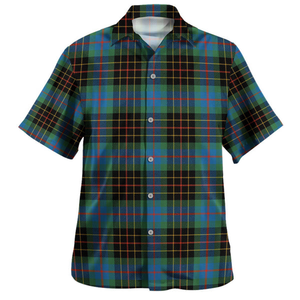 Brodie Hunting Ancient Clan Badge Tartan Hawaiian Shirt