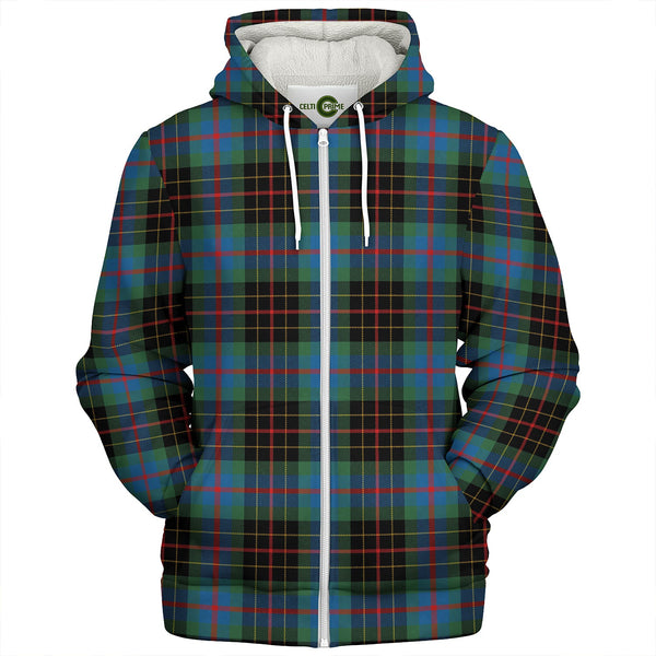 Brodie Hunting Modern Clan Badge Tartan Sherpa Hoodie