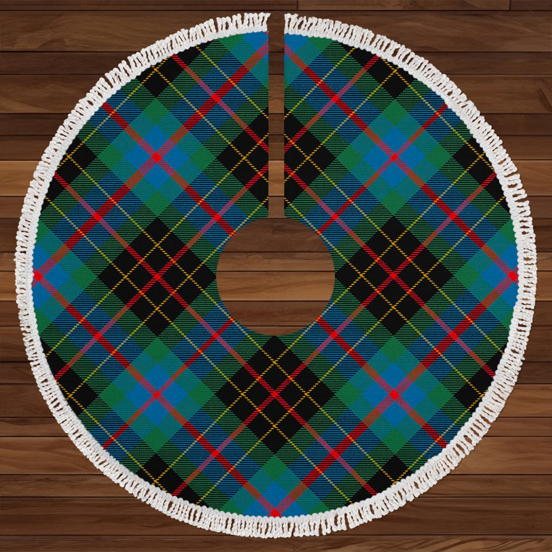 Brodie Hunting Modern Clan Badge Tartan Christmas Tree Skirt