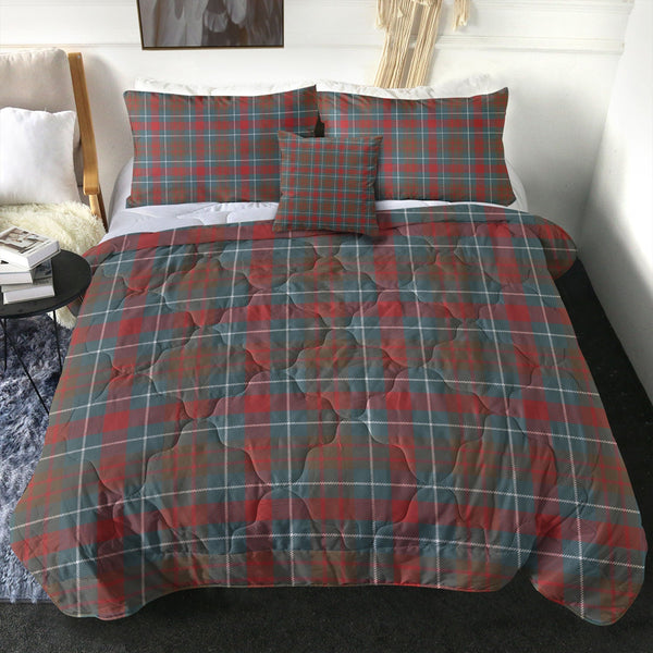 Brough Weathered Tartan Comforter