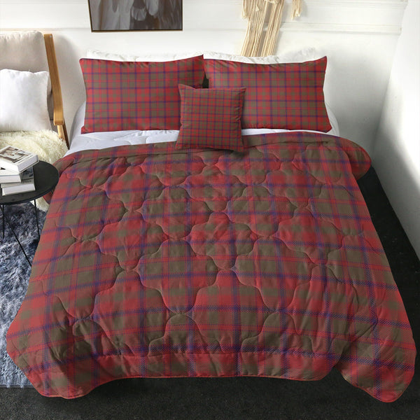 Bruce Old Weathered Tartan Comforter