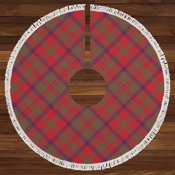 Bruce Old Weathered Tartan Christmas Tree Skirt