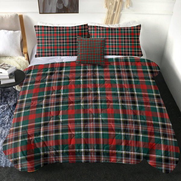 Bruce of Kinnaird Modern Clan Badge Tartan Comforter