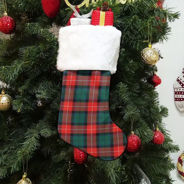 Bryant 2 Modern Tartan Christmas Stocking