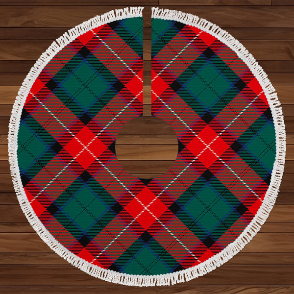 Bryant 2 Modern Tartan Christmas Tree Skirt