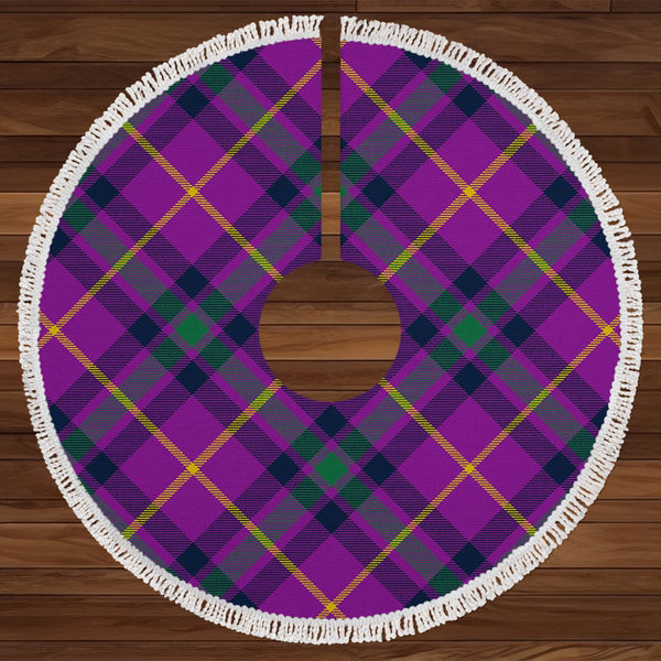 Bryson 2000 Modern Tartan Christmas Tree Skirt