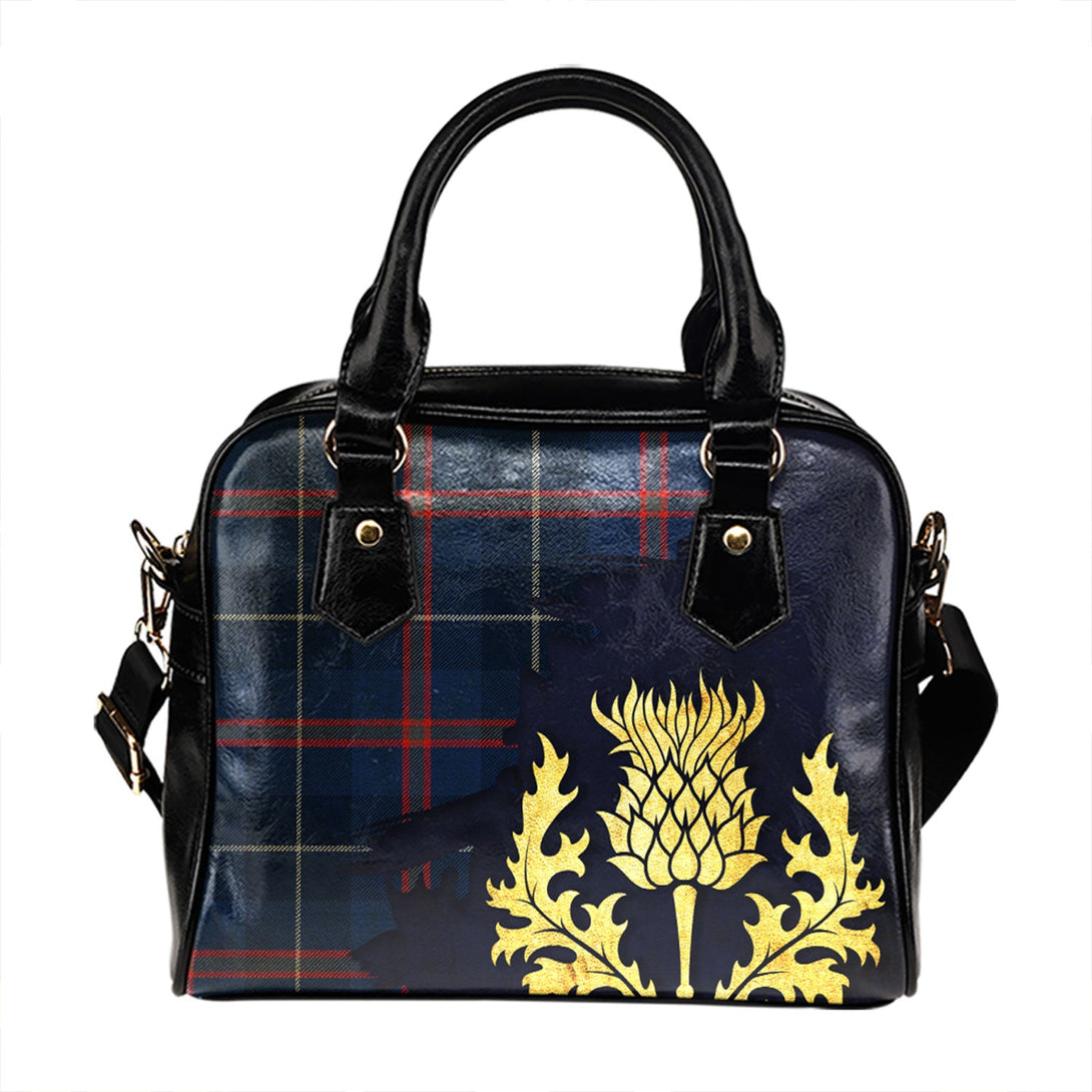 Bryson Modern Tartan Shoulder Handbag Thistle Oldest Style