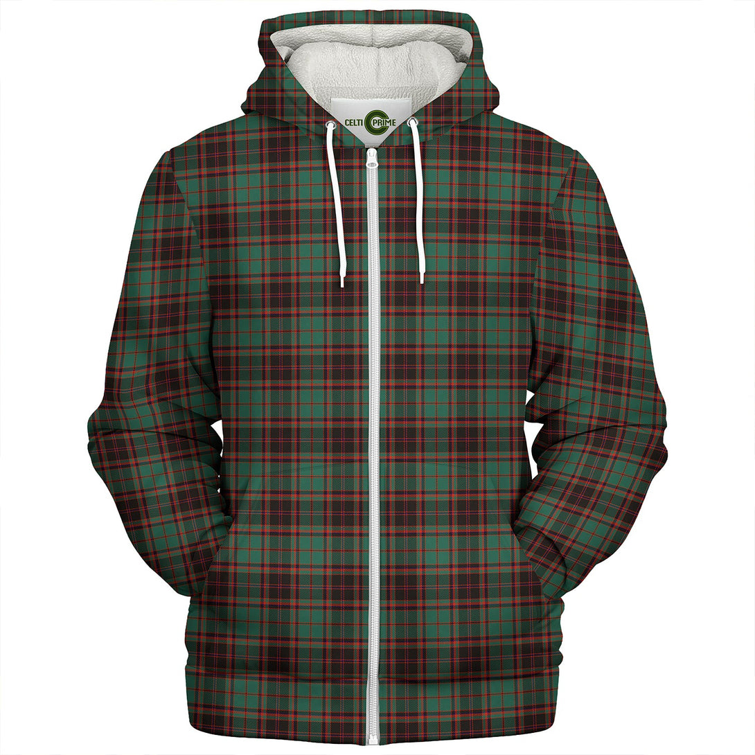 Buchan Ancient Clan Badge Tartan Sherpa Hoodie