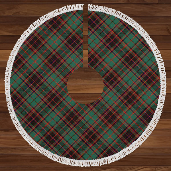 Buchan Ancient Clan Badge Tartan Christmas Tree Skirt