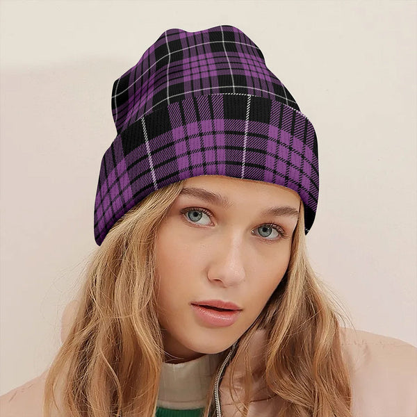 Buchanan Cerise 2 Special Ancient Tartan Knitted Beanie