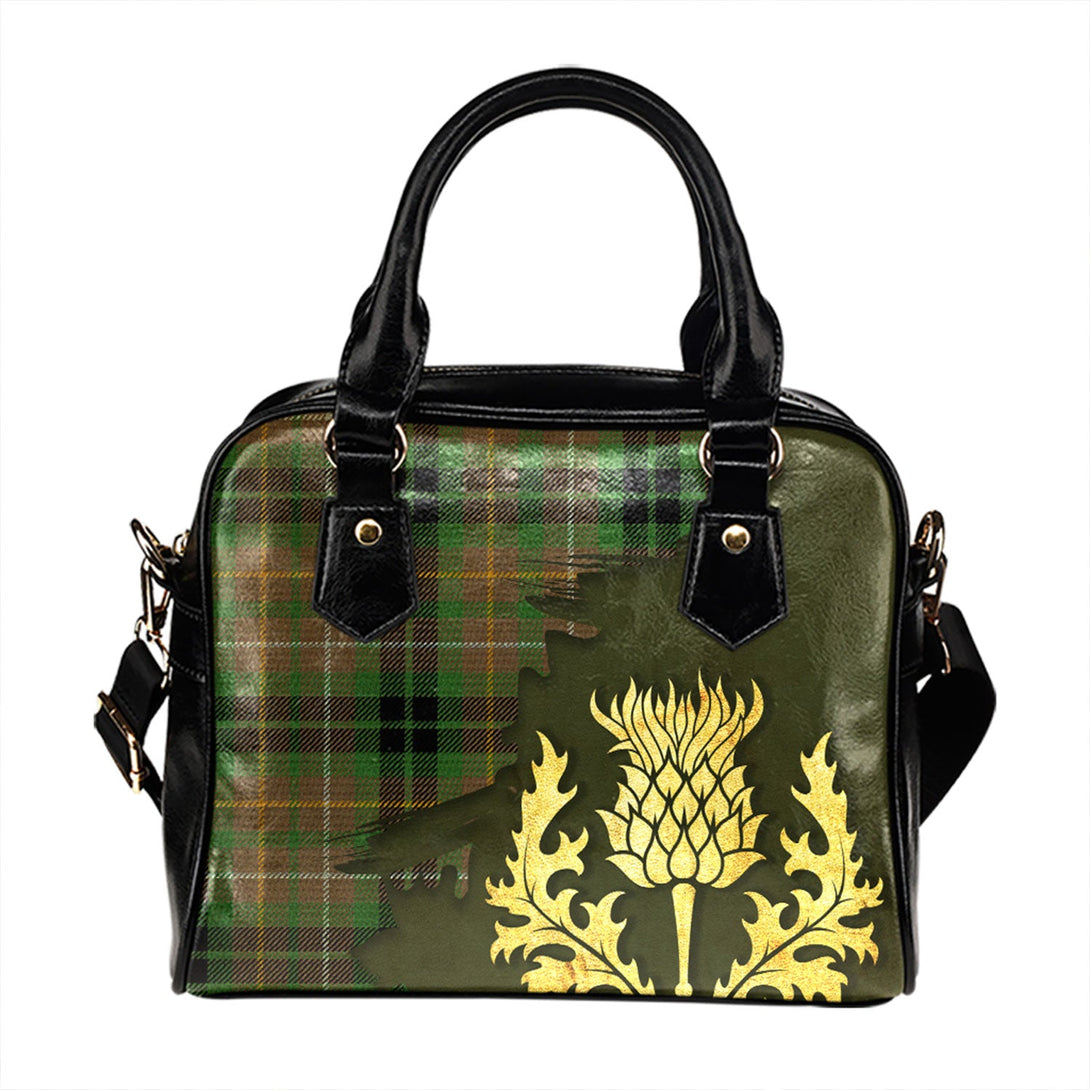 Buchanan Hunting Ancient Tartan Shoulder Handbag Thistle Oldest Style