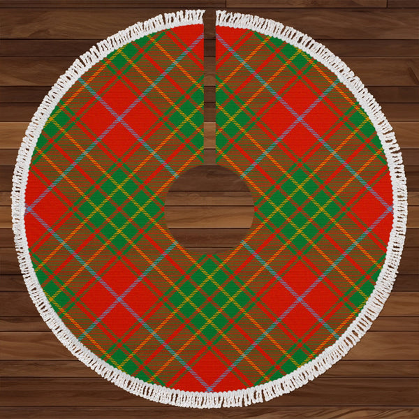 Burnett Ancient Clan Badge Tartan Christmas Tree Skirt