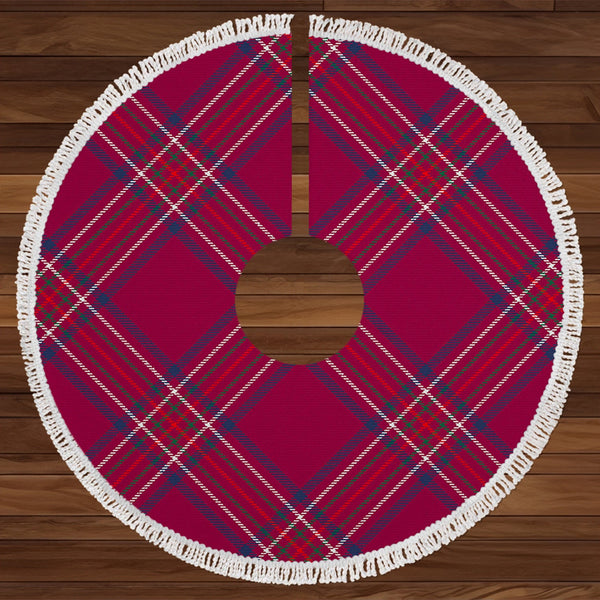 Burnett Hunting Modern Tartan Christmas Tree Skirt