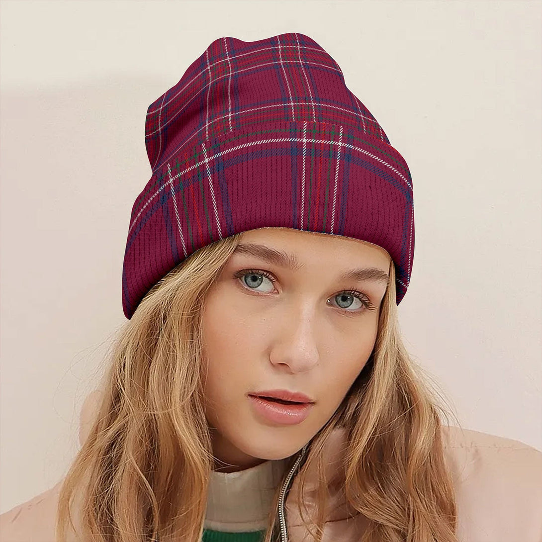 Burnett Hunting Modern Tartan Knitted Beanie