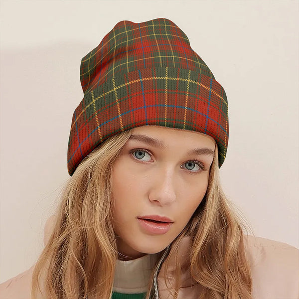 Burnett of Powis Ancient Clan Badge Tartan Knitted Beanie